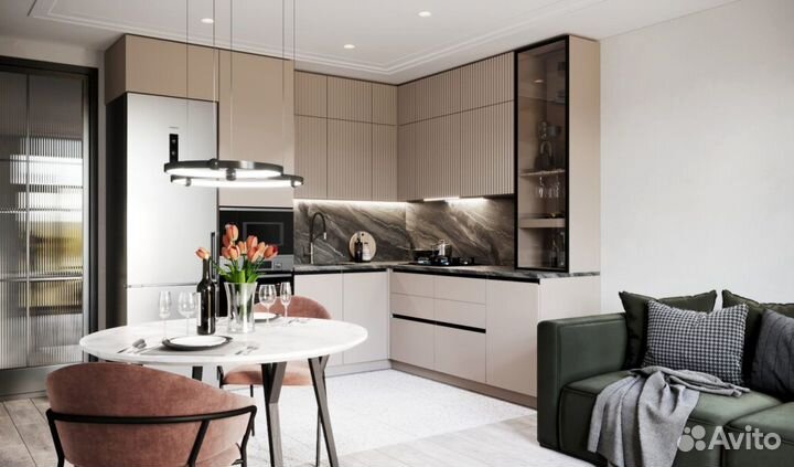 Кухня угловая / Прозрачный расчет