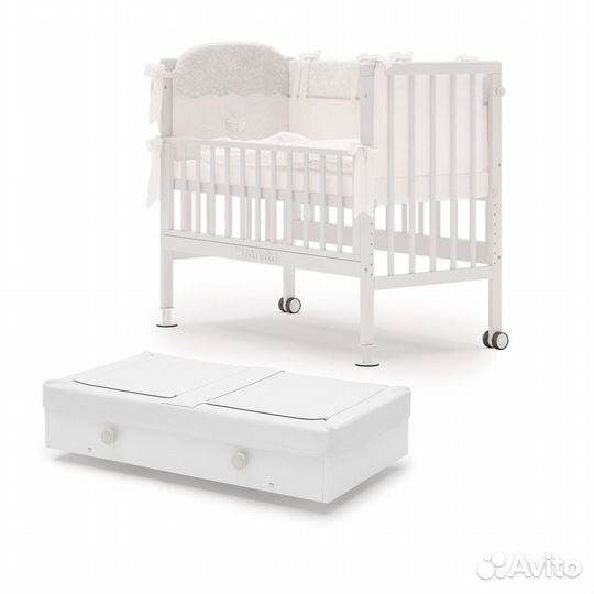 Кроватка Wundermobel MultiSleep Klassik Белая