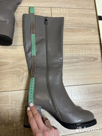 Сапоги зимние натуральная кожа, новые, размер 40