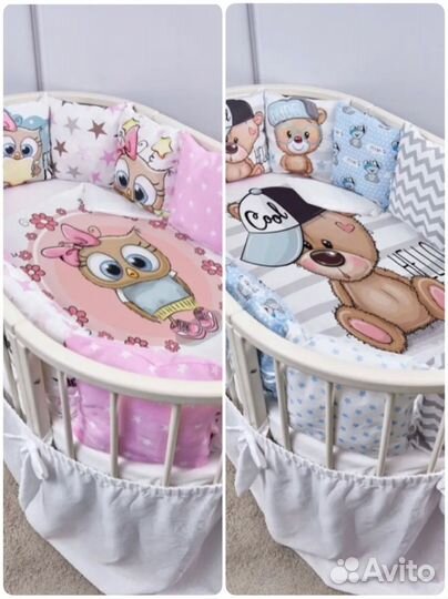 Комплект бортиков с одеялом
