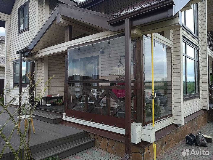 Шторы пвх для беседки