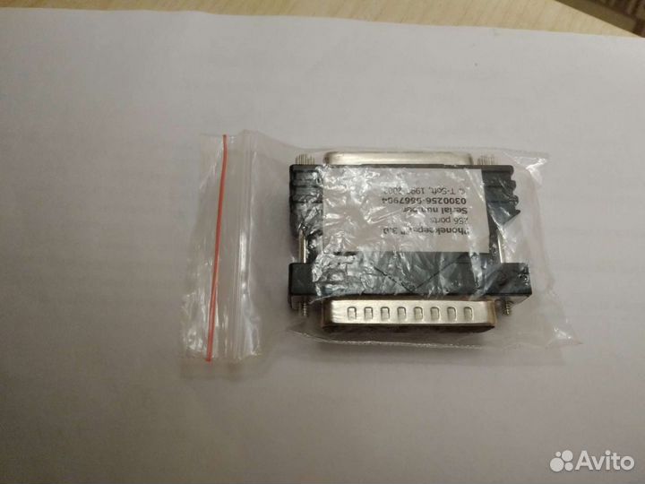 Переходник DB25f - DB25m