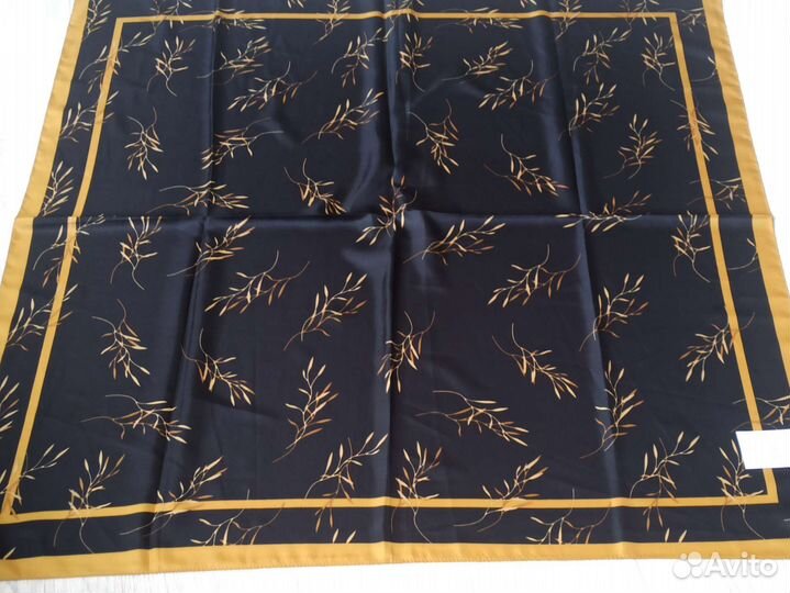 Платок черный Шелк Valentino 6 цветов