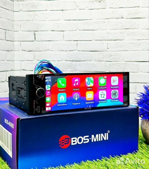 Магнитола 1 din android Bos-mini bos A658D