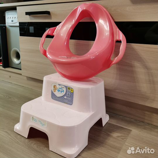 Лесенка и накладка на унитаз