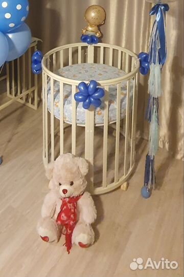 Детская кроватка трансформер 7в1