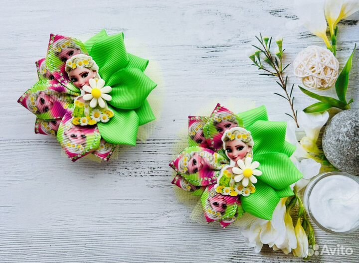 Резинки для волос ручной работы