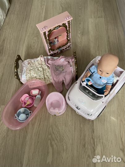 Baby born мальчик оригинал +горшок