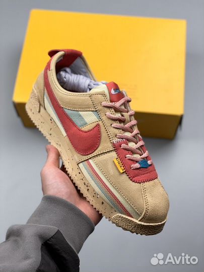 Кроссовки Nike Cortez x The Union Yellow / Red