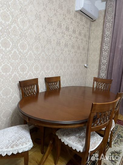 Стол со стульями бу