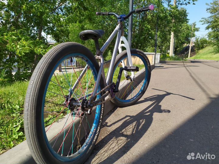 Стрит дерт мтб на раме Author Exe 24