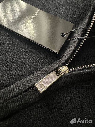 Свитер полузамок Emporio Armani темный мужской