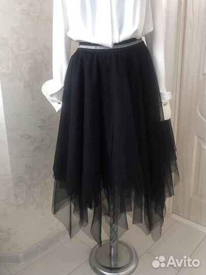 Юбка-пачка из сетки