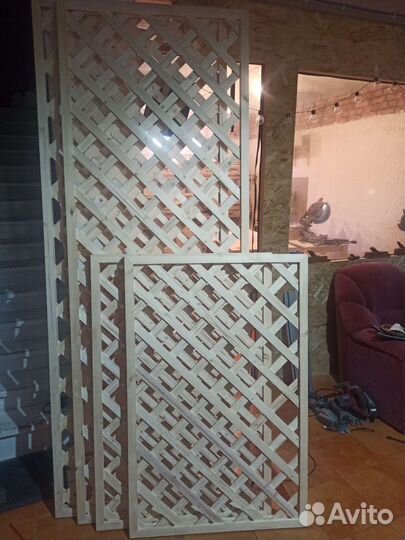 Шпалера, пергола деревянная