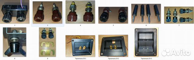 Терминалы для ас, унч, приборов
