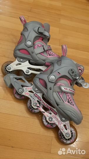 Коньки роликовые раздвижные детские