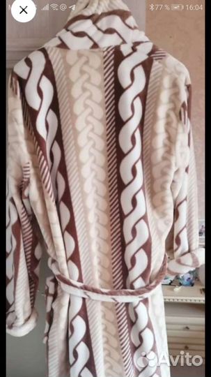 Махровые халаты мужские