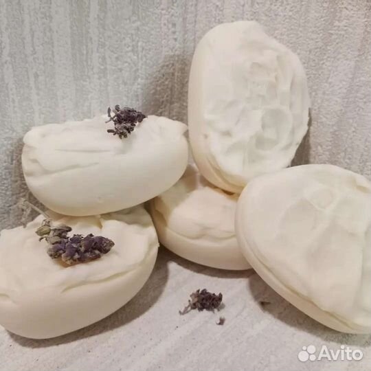 Мыло натуральное, сварено из масел