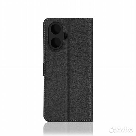 Чехол с флипом для Realme 10 Pro+ (5G) DF (black)