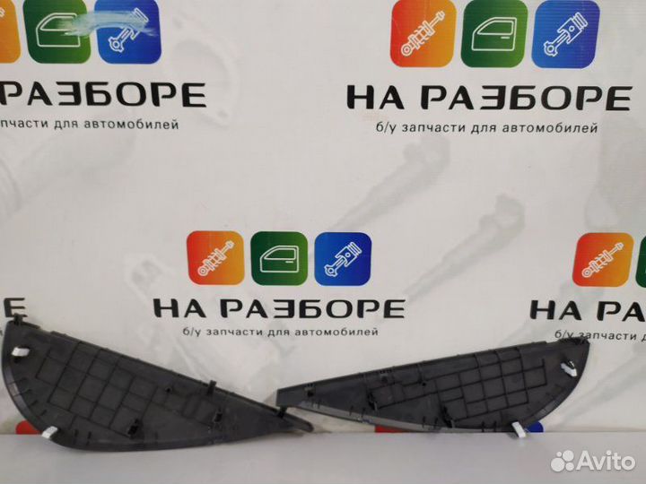 Накладки на торпедо боковые Kia Rio 4