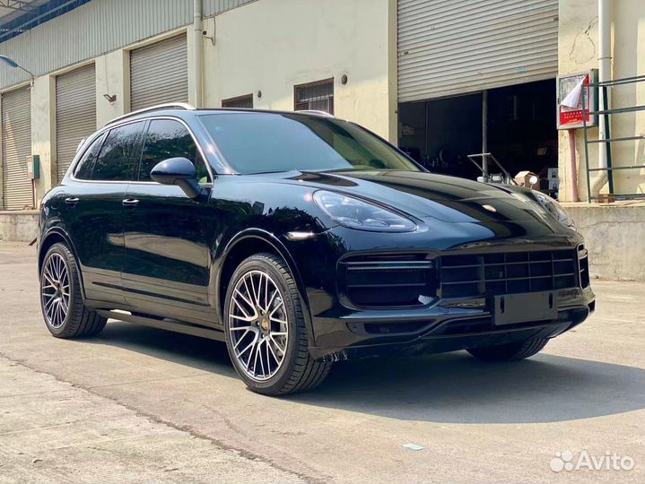 Обвес фары led Porsche Cayenne