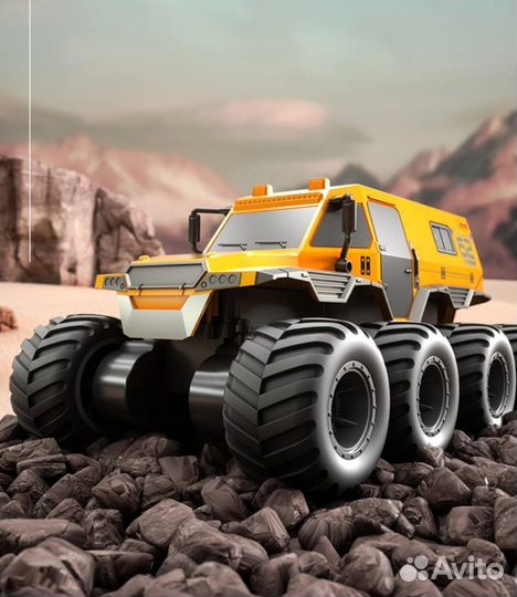 Машинка на радиоуправлении вездеход 8*8