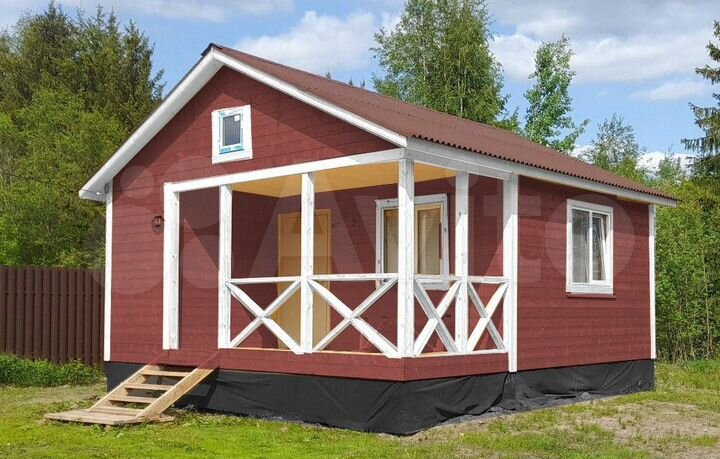 Дача 36 м² на участке 9 сот.