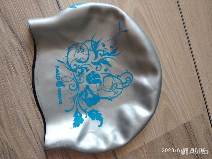 Шапочка для плавания резиновая