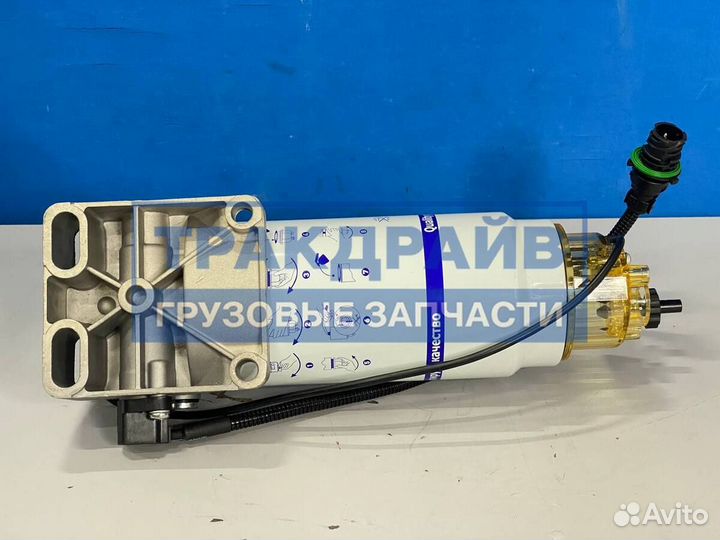 Фильтр топливный Даф хф95 105 в сборе с насосом и стаканом с подогревом