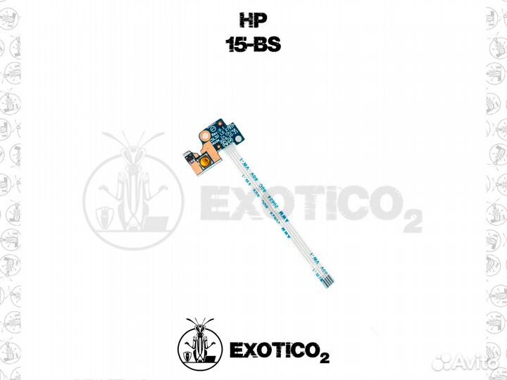 HP 15-bs Кнопка включения