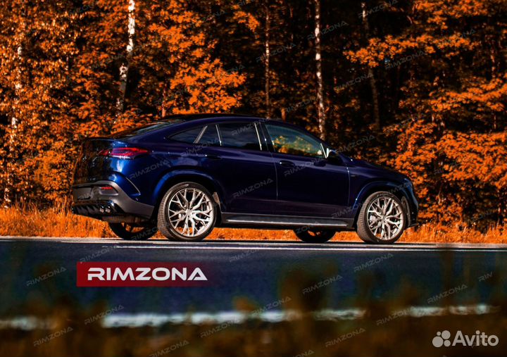 Кованые диски R22 на Mercedes GLC-Class