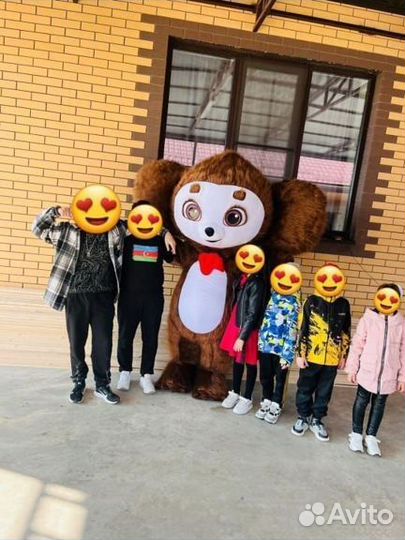 Аниматор на детский праздник чебурашка