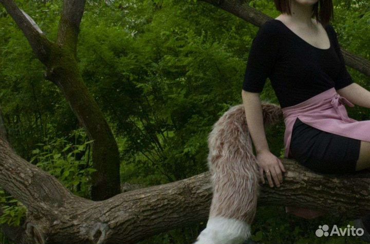 Косплей хвост, Горо, аниме genshin impact