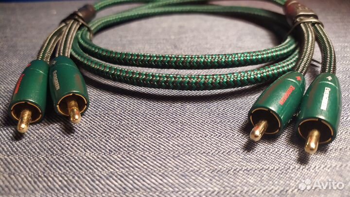 Межблочный Кабель Audioquest Evergreen 1m