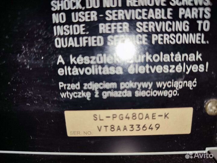 Cd проигрыватель Technics SL PG480A