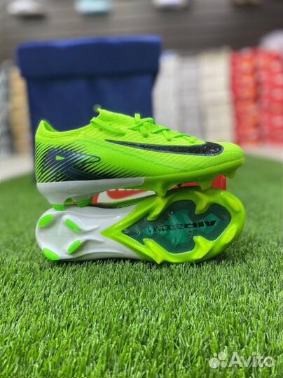 Бутсы Nike Mercurial Vapor 16 green детские