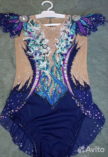 Аренда 122-134 купальник для гимнастики