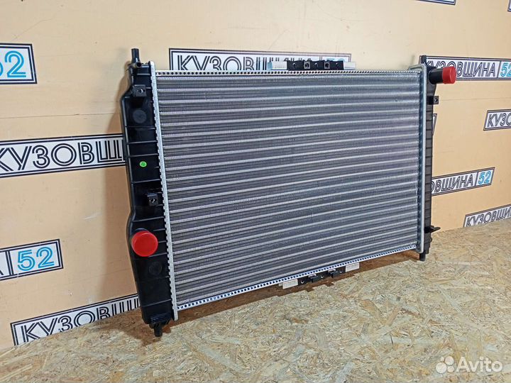 Радиатор Chevrolet Kalos Aveo Т250 MT+A/C Т200