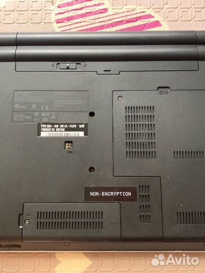 Ноутбук Lenovo ThinkPad Edge 15 (Intel i3-370M)