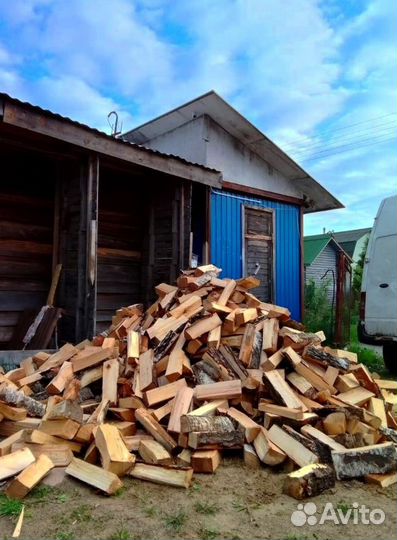 Дрова Береза от 1 куба в Сертолово