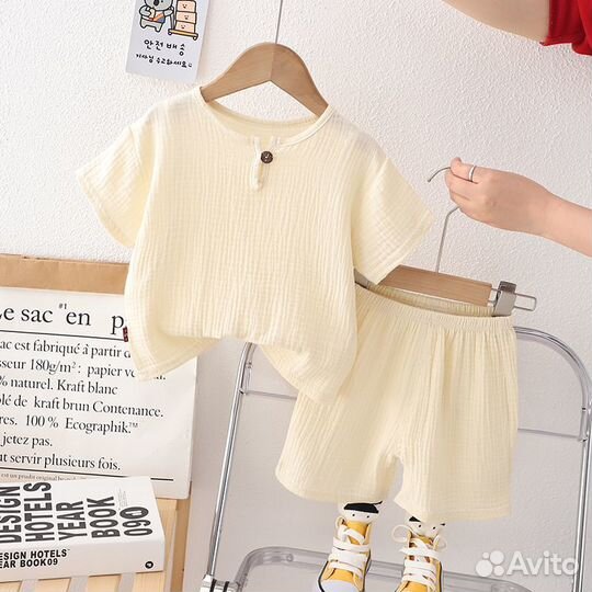 Муслиновый костюм детский