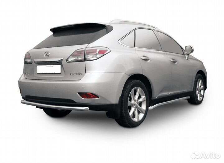 Защита бампера, уголки Lexus RX-350/RX-270 (2012)