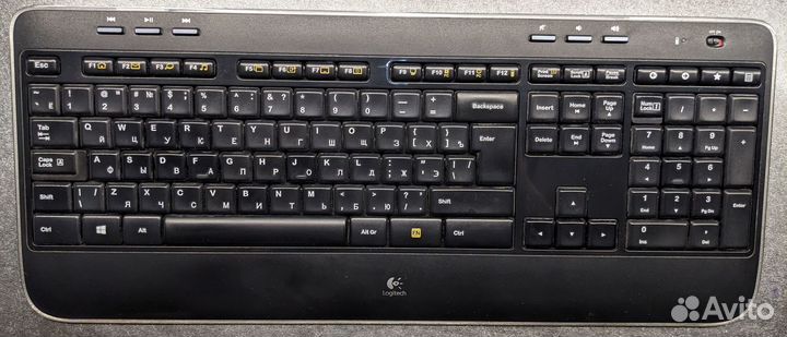 Беспроводная клавиатура Logitech K520