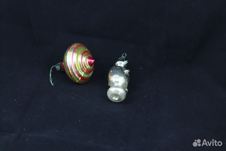 Елочные игрушки СССР советские