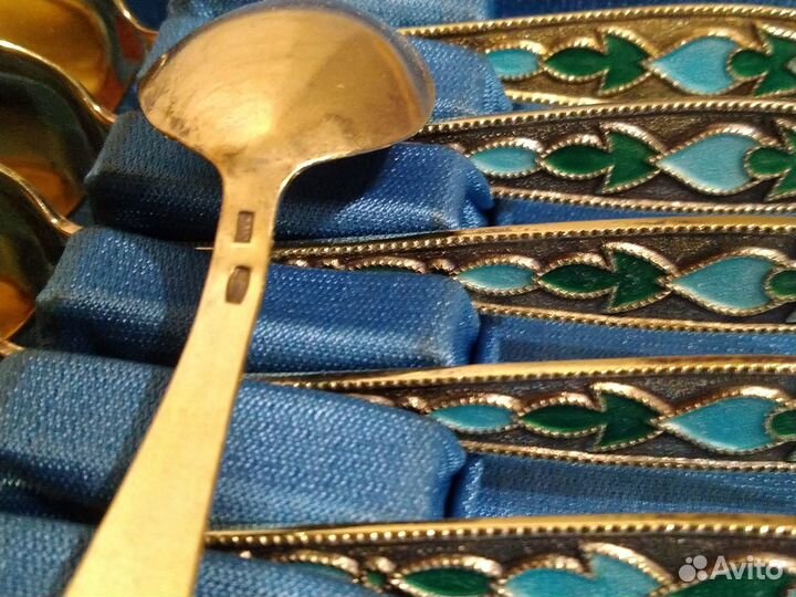 Серебряные ложки (2 набора)