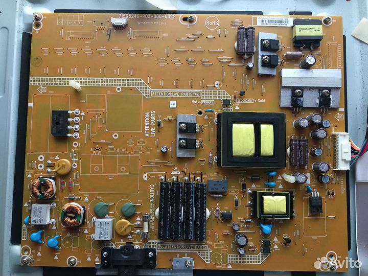 Телевизор Philips 42pfl4007t60 на запчасти