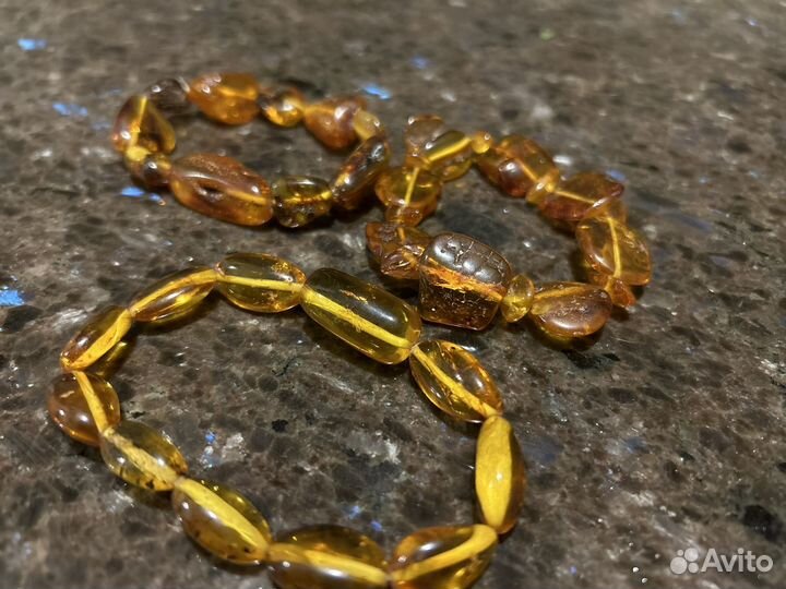 Браслет из янтаря