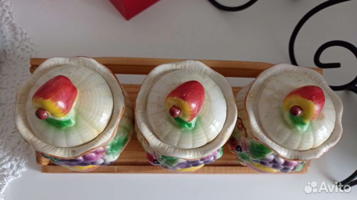 Набор для специй, чая, сахара