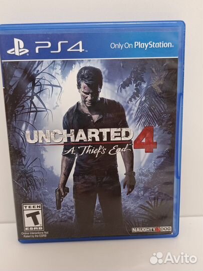 Uncharted 4 A Thief's End PS4