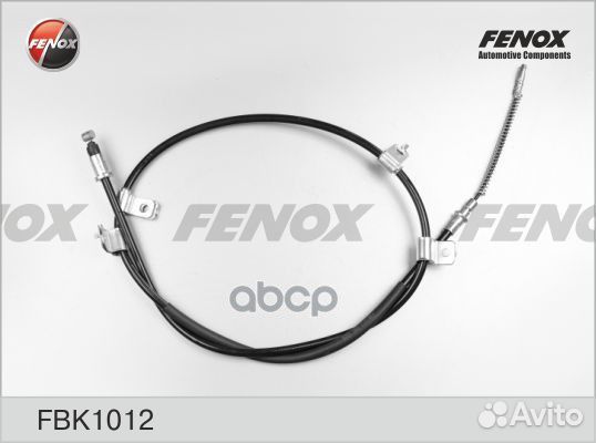 Трос стояночного тормоза зад прав 0 FBK1012